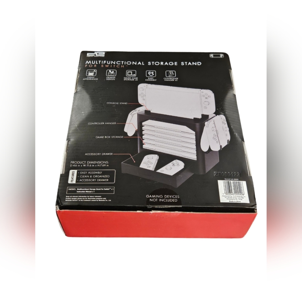 NIB multi functional nintendo switch stand
